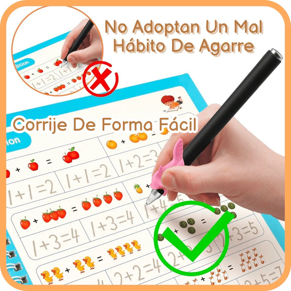 4 Cuadernos Mágicos Para Tus Peques + LAPIZ DE REGALO